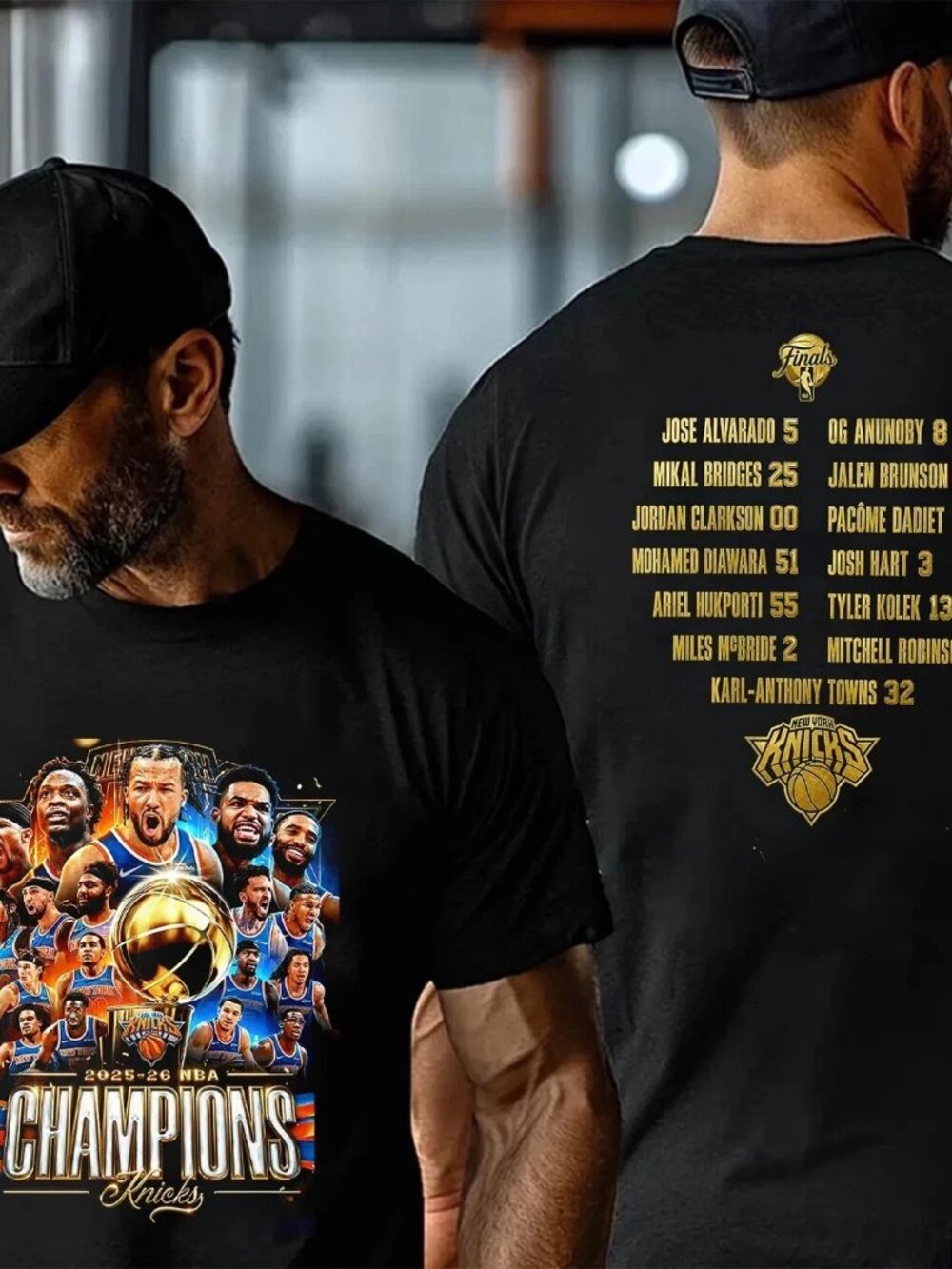 N.Y Knicks 2026 N.B.A Finals Champions T-Shirt 276